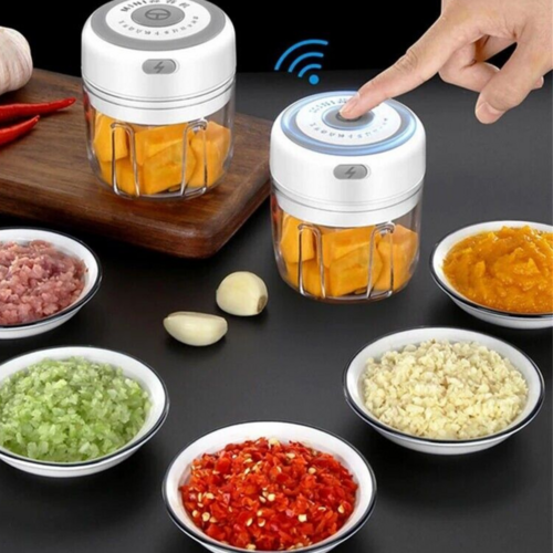 Hachoir à ail électrique sans fil 300 ml - Multi-usage cuisine