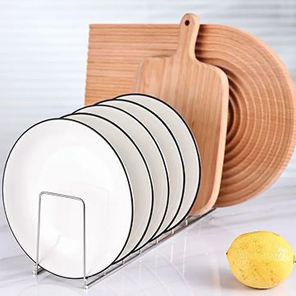 Égouttoir à vaisselle en inox — Range-assiettes et bols
