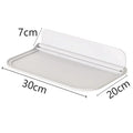 Étagère murale pliable sans perçage – Rangement salle de bain