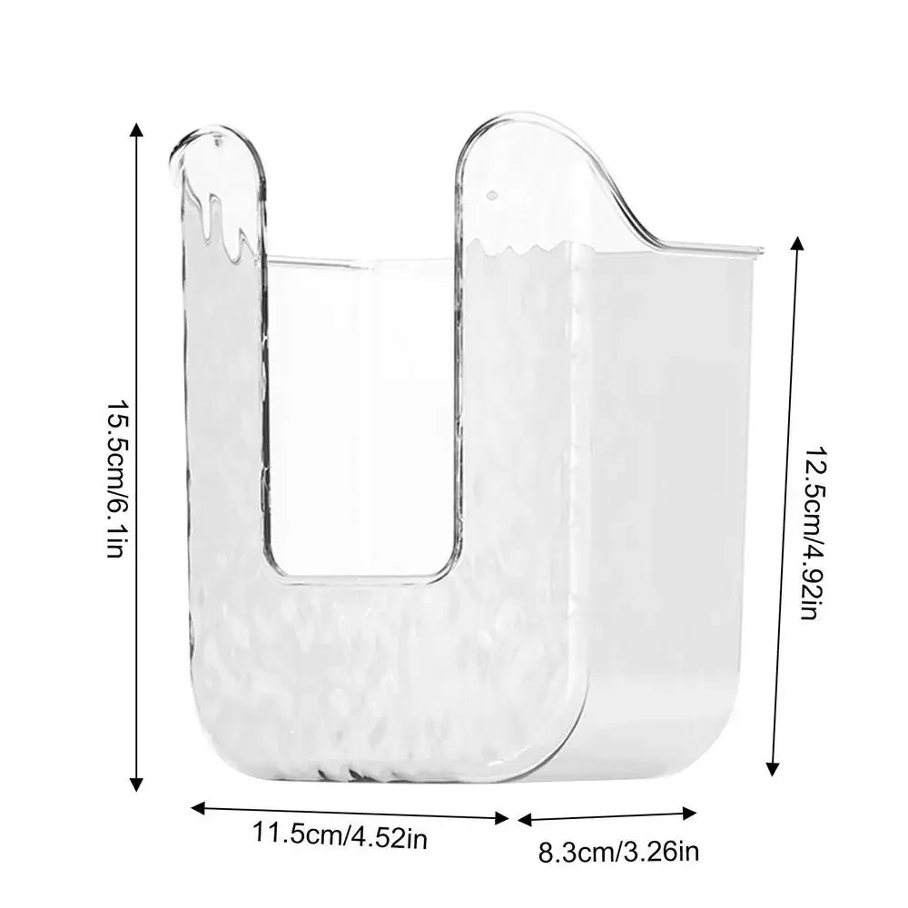 Boîte de rangement papier toilette étanche sans perçage