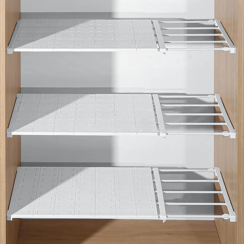 Étagère extensible de rangement — Armoire & penderie, sans perçage