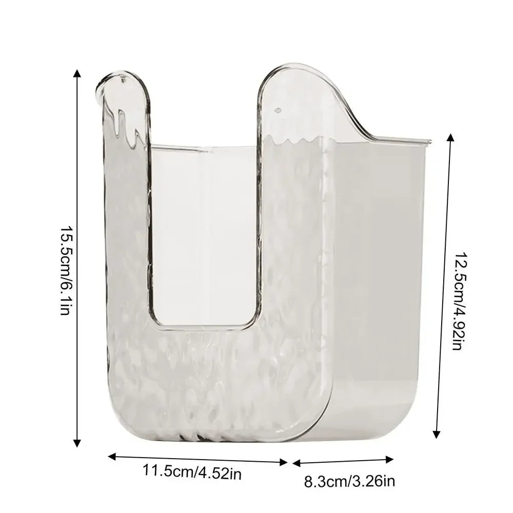 Boîte de rangement papier toilette étanche sans perçage